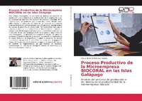 Abbildung von: Proceso Productivo de la Microempresa BIOCORAL en las Islas Galápago - Editorial Académica Española