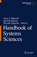 Cover: Handbook of Systems Sciences - Springer