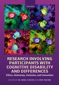 Cover: Research Involving Participants with Cognitive Disability and Differences - OUP eBook