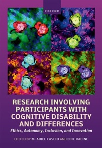 Enlarge image Cover: Research Involving Participants with Cognitive Disability and Differences - OUP eBook