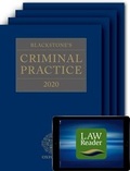 Bild: Blackstone's Criminal Practice 2020 (Book, All Supplements, and Digital Pack) - Oxford University Press