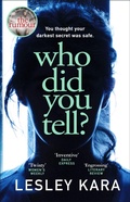 Cover: Who Did You Tell? - Corgi Books