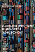 Cover: Comparative Employment Relations in the Global Economy - Routledge