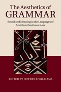 Cover: The Aesthetics of Grammar - Cambridge University Press