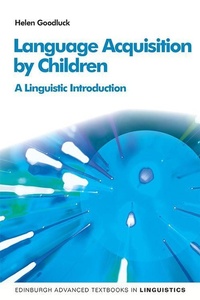 Enlarge image Cover: Language Acquisition by Children - Edinburgh University Press