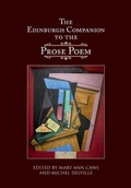 Cover: The Edinburgh Companion to the Prose Poem - Edinburgh University Press
