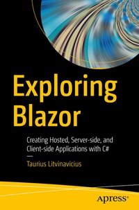 Enlarge image Cover: Exploring Blazor - APress