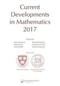 Cover: Current Developments in Mathematics, 2017 - International Press of Boston Inc
