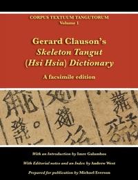 Abbildung von: Gerard Clauson's Skeleton Tangut (Hsi Hsia) Dictionary - Evertype