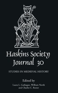 Cover: The Haskins Society Journal 30 - Boydell Press