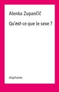 Cover: Qu'est-ce que le sexe ? - Diaphanes