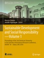 Cover: Sustainable Development and Social Responsibility-Volume 1 - Springer