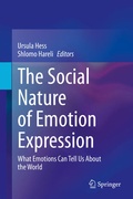 Cover: The Social Nature of Emotion Expression - Springer