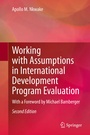 Cover: Working with Assumptions in International Development Program Evaluation - Springer