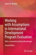 Cover: Working with Assumptions in International Development Program Evaluation - Springer