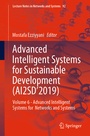Cover: Advanced Intelligent Systems for Sustainable Development (AI2SD'2019) - Springer