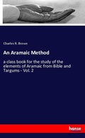 Cover: An Aramaic Method - Hansebooks