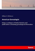 Cover: American Genealogist - Hansebooks