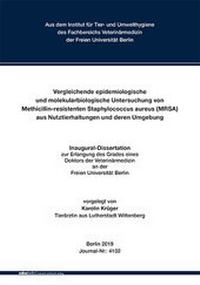 Abbildung von: Vergleichende epidemiologische und molekularbiologische Untersuchung von Methicillin-resistenten Staphylococcus aureus (MRSA) aus Nutztierhaltungen und deren Umgebung - Mensch & Buch