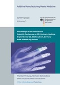 Cover: Additive Manufacturing Meets Medicine (AMMM 2019) - Infinite Science Publishing