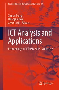 Enlarge image Cover: ICT Analysis and Applications - Springer