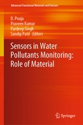Cover: Sensors in Water Pollutants Monitoring: Role of Material - Springer