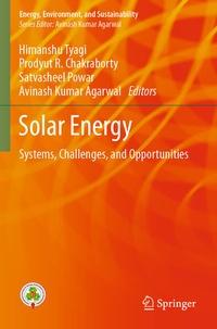Enlarge image Cover: Solar Energy - Springer