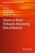 Cover: Sensors in Water Pollutants Monitoring: Role of Material - Springer
