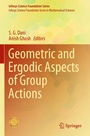 Cover: Geometric and Ergodic Aspects of Group Actions - Springer