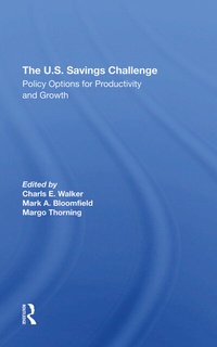 Enlarge image Cover: The U.s. Savings Challenge - Routledge