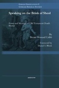 Cover: Speaking on the Brink of Sheol - Gorgias Press