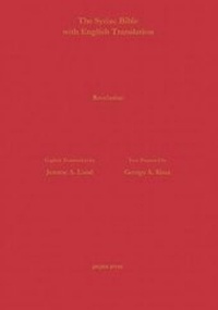 Enlarge image Cover: Revelation According to the Syriac Version with English Translation - Gorgias Press