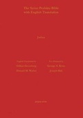 Cover: Joshua According to the Syriac Peshitta Version with English Translation - Gorgias Press