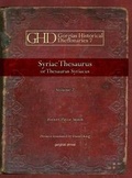 Cover: Syriac Thesaurus (Vol 2) - Gorgias Press