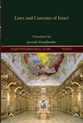 Cover: Laws and Customs of Israel (vol 2) - Gorgias Press