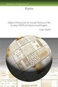 Cover: Purim - Gorgias Press