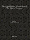 Cover: Papyri and Leather Manuscripts of The Odes of Solomon - Gorgias Press