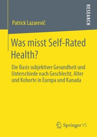Abbildung von: Was misst Self-Rated Health? - Springer VS