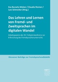 Cover: Das Lehren und Lernen von Fremd- und Zweitsprachen im digitalen Wandel - Narr Francke Attempto Verlag