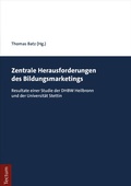 Cover: Zentrale Herausforderungen des Bildungsmarketings - Tectum Wissenschaftsverlag