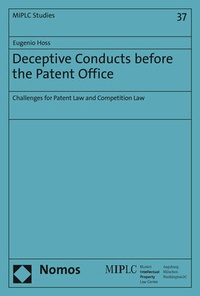 Abbildung von: Deceptive Conducts before the Patent Office - Nomos