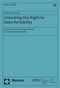 Cover: Unlocking the Right to Data Portability - Nomos