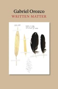 Cover: Written Matter - MIT Press