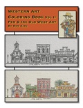 Cover: Western Art Coloring Book - Old West Company