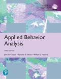 Cover: Applied Behavior Analysis, Global Edition - Pearson Education Limited
