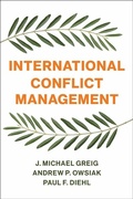 Cover: International Conflict Management - Wiley-IEEE Press