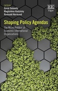 Cover: Shaping Policy Agendas - Edward Elgar Publishing