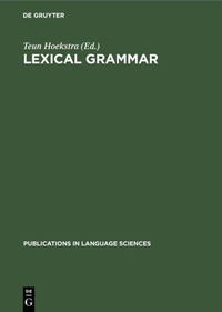 Abbildung von: Lexical grammar - De Gruyter Mouton