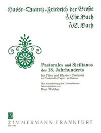 Abbildung von: Pastorales und Sicilianos des 18. Jahrhunderts - Musikverlag Zimmermann