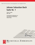 Cover: Suite Nr. 1 G-Dur - Musikverlag Zimmermann